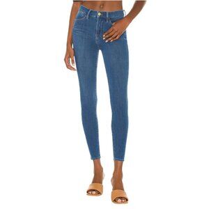 Frame | EUC Le High Skinny Denim Jeans in Blue Size 30